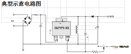 SM7075典型示意電路圖